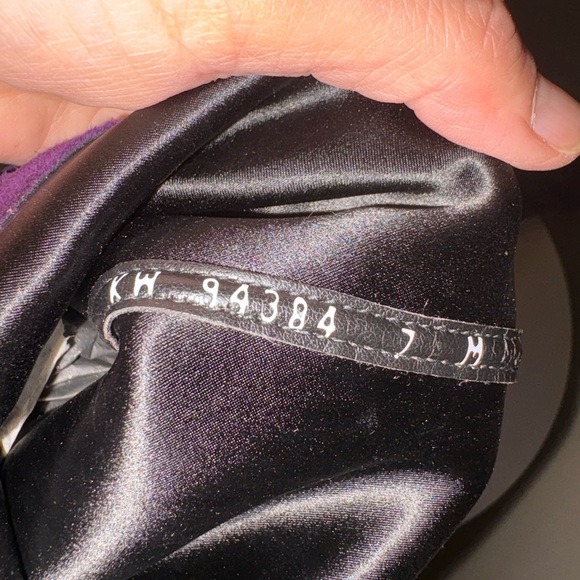 Stuart Weitzman Purple Over-the-Knee Suede Boots - Picture 6 of 8